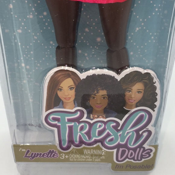 Fresh Dolls Lynette African American Black Fashion Doll Posable New in Package - Picture 4 of 9